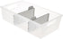 Madesmart 2-Tier Plastic Multipurpose Organizer with Divided Slide-Out Storage Bins