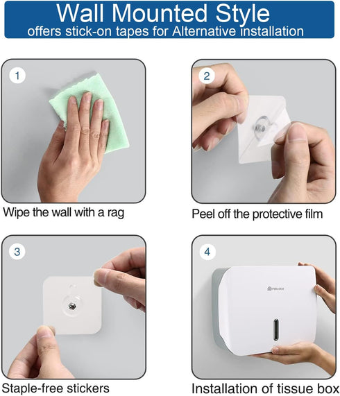 Dispenser,Commercial 200 Paper Towel Holder Dispenser Wall Mount,Multifold/Trifold/C Fold Hand Towel Paper Towel