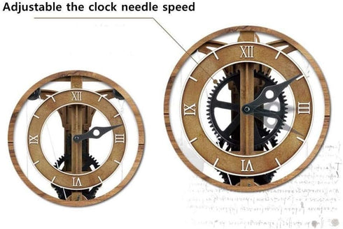 Academy 2018 NEW Da Vinci Clock, 10"