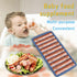 LessMo 3 PCS Ice Cube Tray, Long Ice Stick Tray Silicone with Lid, Reusable for Small Mouth Sport Bottles