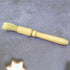 Coffee Grinder Cleaning Brush 2Pcs, Wood Handle & Natural Bristles, Espresso Brush Accessories for Home Kitchen