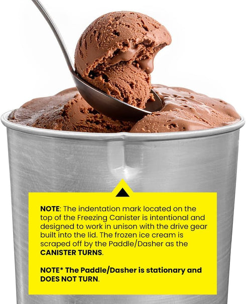 4Qt EIM350 Frozen 4Qt 50W, Elite Gourmet Electric Ice Cream Maker Delicious Homemade Ice Cream, Gelato, Sorbet, Yogurt