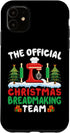 iPhone 11 Xmas Breadmaking Team Case - Funny Breadmaker Christmas Gift