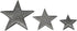 PME Star Cutter Set of 3, Standard, White