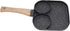 Nonstick Egg Frying Pan, 3 in 1 Breakfast Pan, Divided Grill Pan for Gas, Stovetops, Induction Cooker