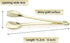 Mini Appetizer Tongs Stainless Steel Set of 4, MSY BIGSUNNY Gold Plated Small Serving Tongs, 6 Inch(15.2cm, Golden) by MSY BIGSUNNY