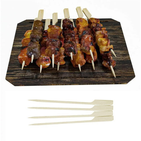 Perfect Stix Paddle Pick 6-200, 6" Bamboo Paddle Pick Skewers, Pack of 200