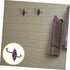 Movable Wall Hook Coat Hangers, Metal Clothes Hanger, Cast Iron Hooks for Wall Mounted Utility Clothing Rack