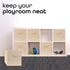 Pomatree 13x13x13 Inch Storage Cubes | 6 Pack | Large Fabric Bins with Dual Handles for Home Organization