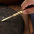 haowei 1Pcs Pure Copper Puerh Tea Knife Needle, Professional Ice Pick Tool for Breaking Tea Cake