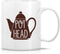 Retreez Funny Mug - Pot Head, Weed 11 Oz Ceramic Coffee Mugs - Sarcastic, Motivational Birthday Gifts for Friends