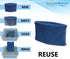 Reusable Filter Replacement for Wick Filters Holmes HWF65, Bionaire BWF-65, Honeywell HC-15, Sunbeam SF206