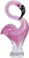 Med. Flamingo Glass Art Pink by Beachcombers