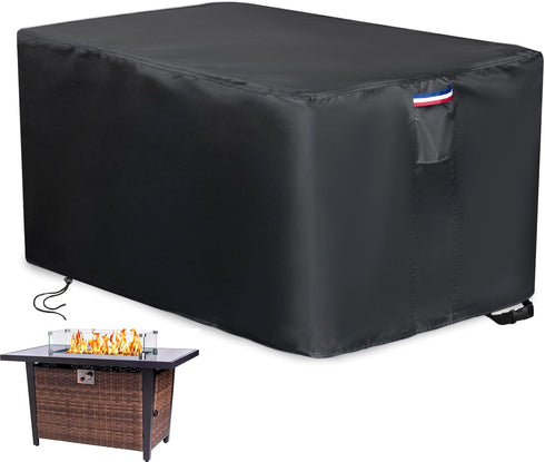 Rectangular Fire Pit Cover, 64 x 30 inch 600D Waterproof Outdoor Propane