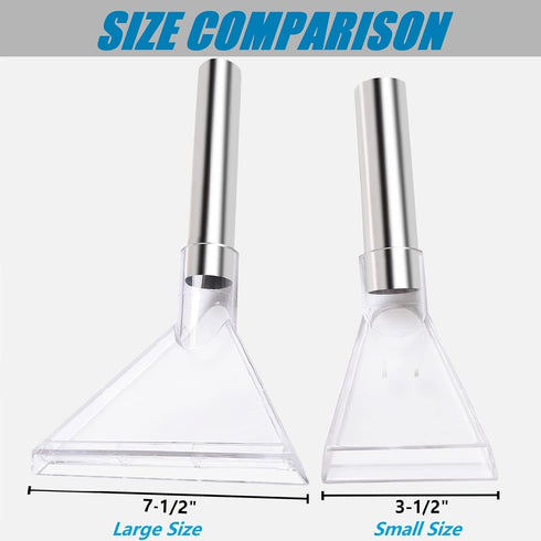 Happy Tree Universal Fit All Shop Vacs with 2-1/2", 1-7/8", & 1-1/4" Adapters for Upholstery Cleaning
