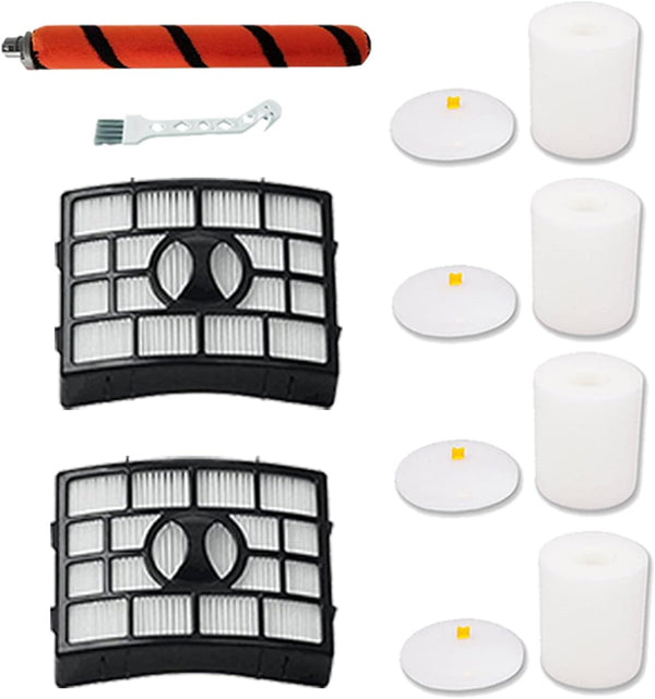 Replacement Brush Roll Filters for Shark Apex DuoClean AZ1000, AZ1002, AZ1003BRN, Part # 1173FT950