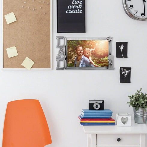 LASODY Dad Picture Frame - Dad Birthday Gifts and Father Day Gifts