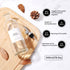 500ml, Set 2 Molimoli Oil and Vinegar Dispenser with Metal Pour Spout, Weighted Pourer, Glass Bottle Dispenser