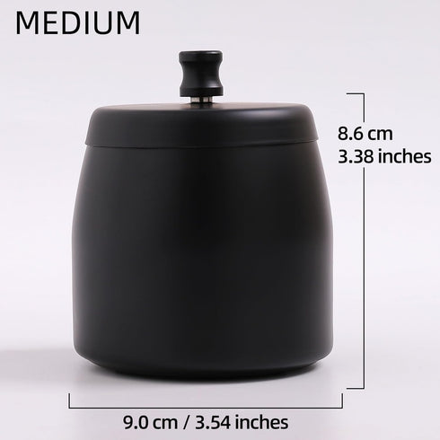 Stainless Steel Ashtray with Lid for Cigarettes, Smokeless Odorless Windproof for Home Office Outdoor Patio