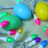 2 PACK 13.5 50 Easter String Lights, Multi Color Pastel Christmas Lights with White Wire, FT LED Waterproof Plug