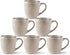 GBHOME Ceramic Coffee Mugs Set of 6, 12oz Stoneware Coffee Mugs Set