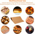 6 Sheets Silicone Baking Mats Non-Stick Reusable, Oil Brush Baking Mat Sheet Liner Set 30 * 40cm