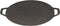 YIKANGHENG Thin Korean Grill Pan, 9 Inch Iron with Non-stick Coating for Home and Outdoor Cooking