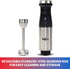 Total Chef Hand Blender, Variable Speed Immersion Blender, 225W with Turbo Boost for Soups, Smoothies & Dips