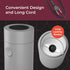 MuellerLiving Electric Coffee Grinder - Spice, Nut, Herbs, Coffee Beans, Sharp Blade, Stainless Steel - Gray.