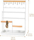 ProCase 6 Tier Jewelry Organizer Stand, Necklace Holder with 15 Hooks, Jewelry Tower Display Rack for Earrings, Rings -