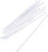 Gmark 6 Inch Plastic Round Top Swizzle Sticks 100 ct Clear, Ball Head Stirrer 100 Pack GM1003D