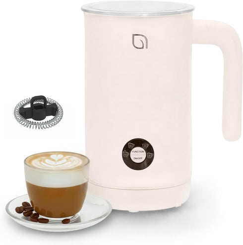 WILLOW Eco Series Milk Frother, 4 in 1 Milk Steamer, One Button