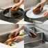 Pack 6 100% of Tawashi Natural Coconut Coir Fiber Brush, Vegetable Scrub Brush, Ideal for Fruit Scrub, Kitchen Cleaning