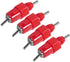 KISEER 30-Pack Poultry Nipple Waterer for Chickens and Ducks - Screw Style