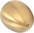 Spice Shaker, Stainless Steel Egg Shaped Spice Jar Pepper Shaker for Home and Kitchen Utensils (Gold)