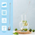 2 Pcs Stainless Steel 12 Inch Bar Mixing Spoon, Cocktail Spoon with Spiral Pattern