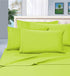 Elegant Comfort 2-Piece 1500 Thread Count Egyptian Quality Ultra Soft Pillowcases, Standard Size, Lime-Neon Green