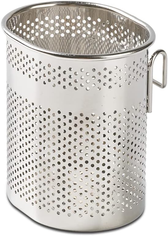HOME&I Silverware Drying Basket, Kitchen Sink Utensil Holder Replacement, Stainless Steel 304 Flatware Caddy for Dish