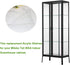 PIAOLGYI Replacement Shelf for IKEA Milsbo Tall Indoor Greenhouse Cabinet, Triangular Acrylic Corner Shelves Extra