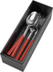 Black Bamboo Drawer Organizer - Multi-Use Silverware & Utensil Holder for Kitchen, Bathroom, Office, Jewelry (9"3"2.5")
