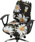 Office Chair Cover Stretchable, Computer Desk Chair Seat Covers, Anti-Dust Universal Split 2 Piece Slipcover (Wild