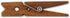 LWR CRAFTS Wooden Small Clothespins, 1-7/8" 50 Pieces Per Pack, Jacobean