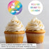 Andaz Press Funny Farewell Retirement Party Decorations - You're Dead to Us Now Cupcake Toppers DIY Kit, 20-Pack