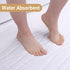 Buganda Memory Foam Bathroom Rug Mat 30x20, Extra Soft Absorbent Non-Slip Machine Washable Bath Rugs for Floor, White