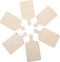 Operitacx Mini Wooden Cutting Board Craft, 6 Pcs Rustic Paddle Kitchen Board for Home Decor, 4.5"x2.36"