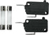 SZM-V16-FC-62 W10269458 Microwave Switch Normally Closed, Slow-Blow Ceramic Fuses Compatible with Whirlpool GE
