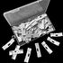 16PCS Vertical Blind Repair Vane Savers, Metal Vertical Blinds Repair Kit for Replacement Slats