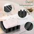 2 Cunhill Pieces Silicone Soap Dish Self Draining Soap Dish Shower Waterfall Bar Soap Holder Tray with Drain Soap Saver