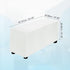 83-101cm 33"-40", uxcell Stretch Ottoman Cover Rectangular Oversized Square Ottoman Slipcover with Elastic for Foot