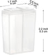 Youngever 4 Pack Plastic Salt and Pepper Shaker Set, Clear Salt and Pepper Containers with Lid, Plastic Spice Jar, Spice Dispenser To Go Set for Travel Camping Picnic Outdoors Kitchen Lunch Boxes. by Youngever